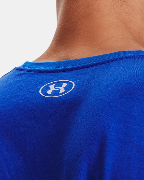 Men's UA Make All Athletes Better Short Sleeve, Blue, pdpMainDesktop image number 3